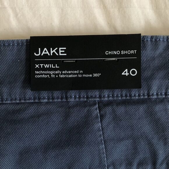 DL 1961 Jake Chino Shorts Size 40 NWT Noontide - Picture 3 of 7
